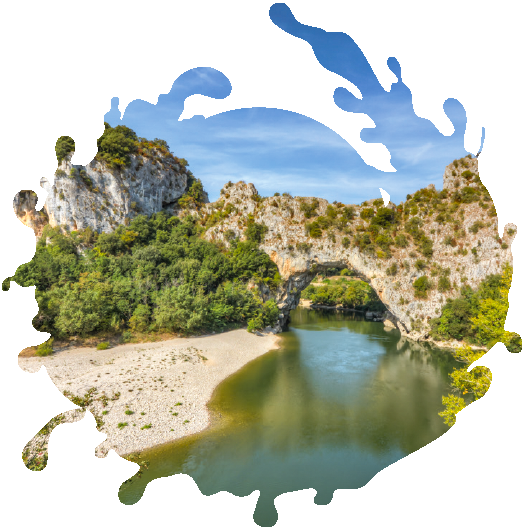 Descente des Gorges de l'Ardèche en canoë | Vallon Pont d'Arc