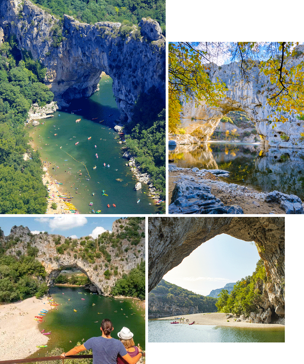 The Ardèche Gorges & the Pont d&apos;Arc